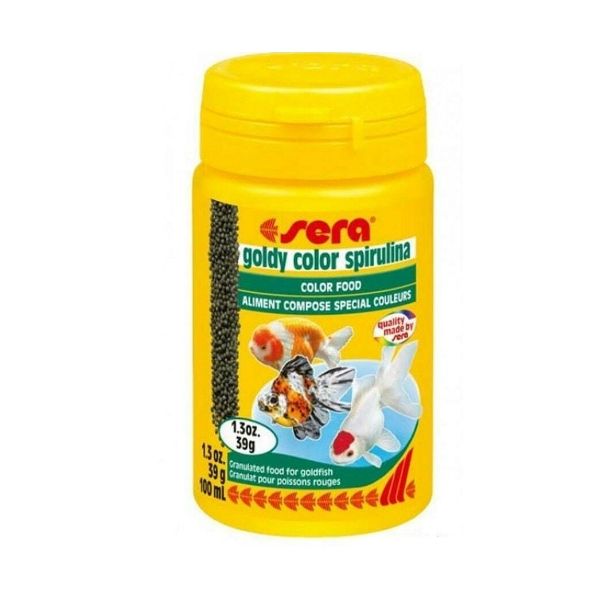 SERA GOLDY COLOR SPIRULINA 100ML DLA ZŁOTYCH RYBEK