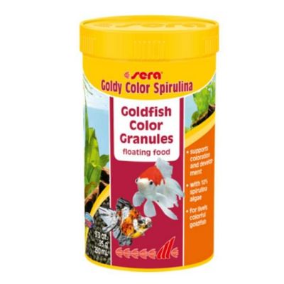 SERA GOLDY COLOR SPIRULINA 250ML DLA ZŁOTYCH RYBEK