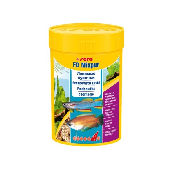 SERA FD MIXPUR 100ML PRZYSMAK DLA RYB