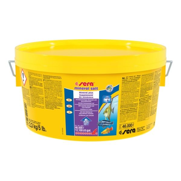 SERA MINERAL SALT 2,5KG SÓL MINERALNA