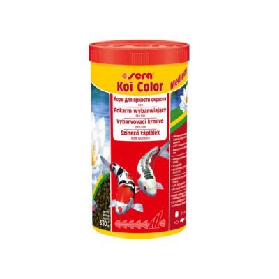 SERA KOI COLOR MEDIUM 1000MLGRANULAT POKARM KOI