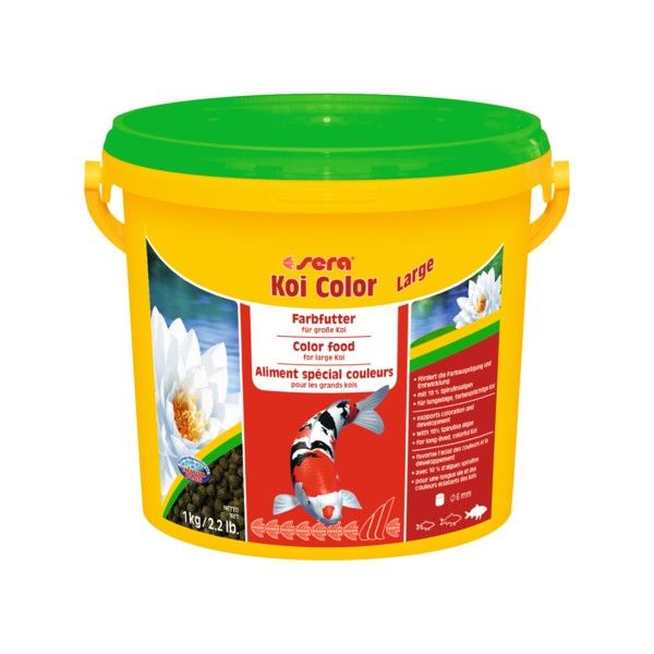 SERA KOI COLOR LARGE 3800ML GRANULAT POKARM KOI