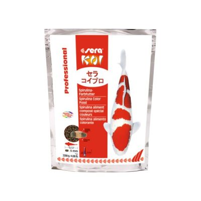 SERA KOI PROFESSIONAL SPIRULINA COLOR FOOD 2200G POKARM