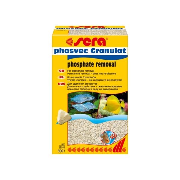 SERA PHOSVEC GRANULAT 500G PREPARAT USUWAJĄCY FOSFORANY