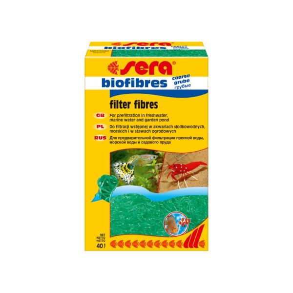 SERA BIOFIBRES COARSE 40G WŁÓKNINA FILTRACYJNA