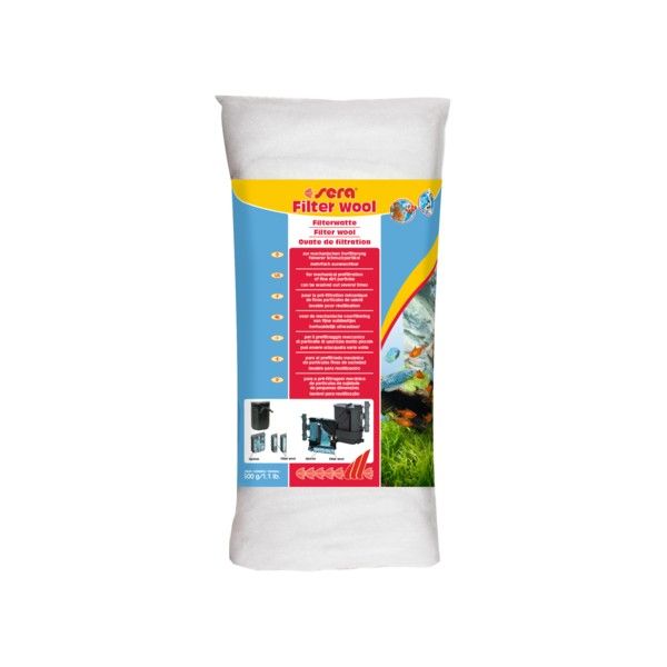 SERA FILTER WOOL 500G WATA DO FILTRÓW