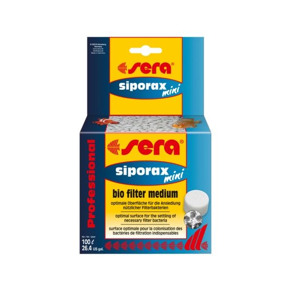 SERA SIPORAX MINI PROFESSIONAL 130G WKŁAD BIOLOGICZNY