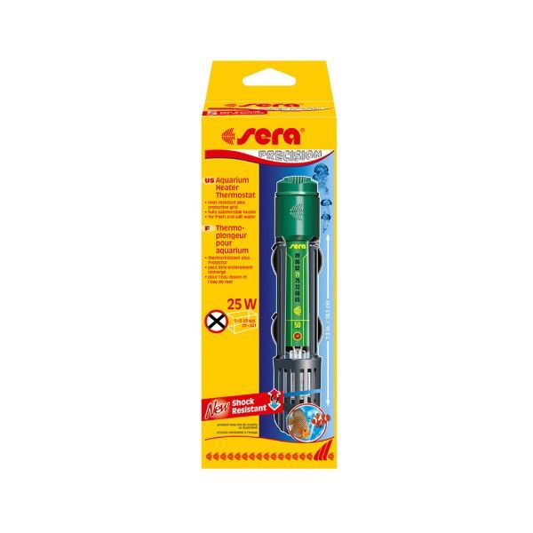 SERA GRZAŁKA Z TERMOSTATEM 25W 18,5 CM