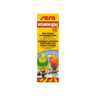 SERA VITAMIN PLUS V 15 ML KROPLE SUPLEMENT DLA PTAKÓW