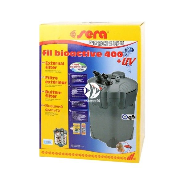 SERA FILTR ZEWNĘTRZNY FIL BIOACTIVE 400 + LAMPA UV