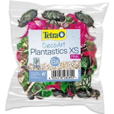 Tetra DecoArt Plantastics XS Pink 6 szt. Roślinki