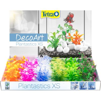 Tetra DecoArt Plantastic XS display 42 szt. Zestaw roślinek