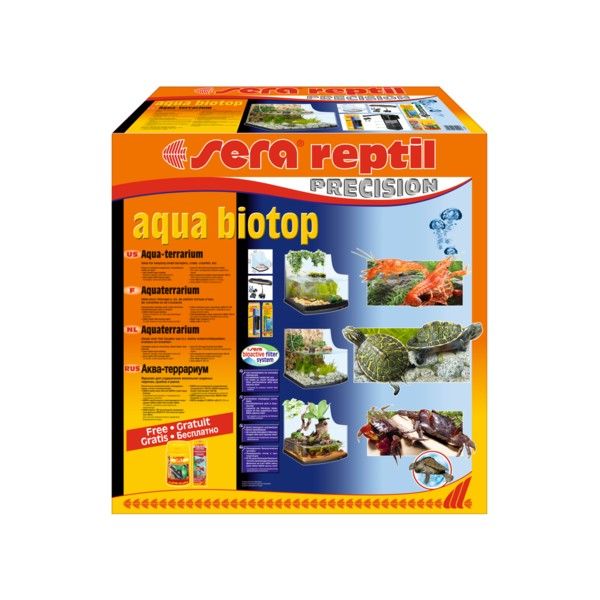 SERA ZESTAW AQUA - TERRATIUM REPTIL TERRA BIOTOP 80L