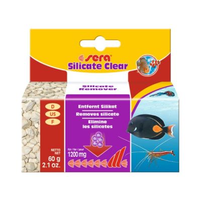 SERA SILICATE CLEAR 60G ŚRODEK DO USUWANIA KRZEMIANÓW