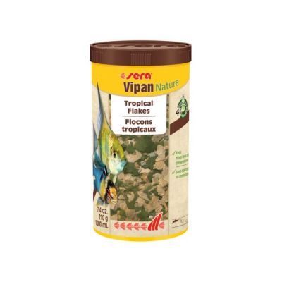 SERA VIPAN NATURE 1000ML PŁATKI POKARM