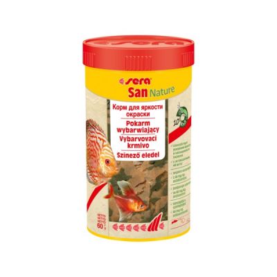 SERA SAN NATURE 250 ML POKARM WYBARWIAJĄCY