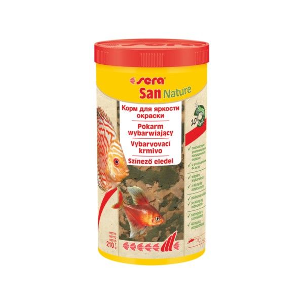 SERA SAN NATURE 1000 ML POKARM WYBARWIAJĄCY