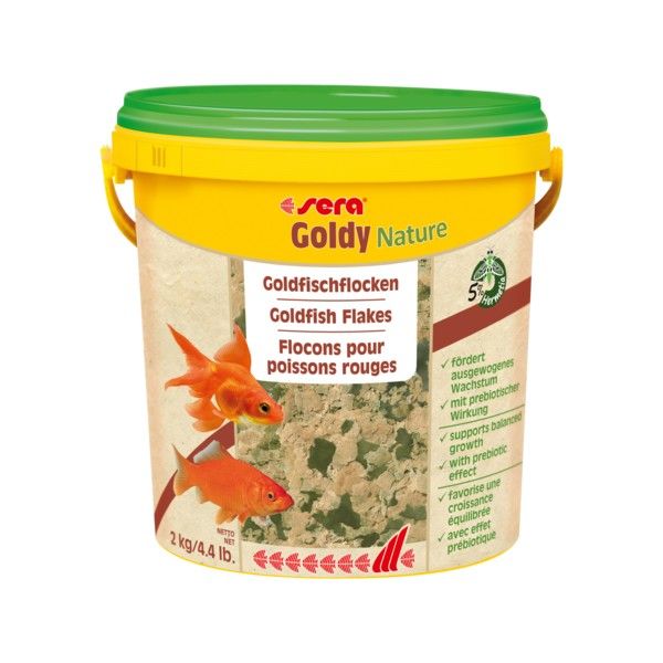 SERA GOLDY NATURE 10L POKARM DLA ZŁOTYCH RYBEK