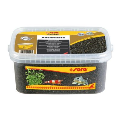 SERA GRAVEL ANTHRACITE ŻWIREK DO AKWARIUM ANTRACYTOWY 3L