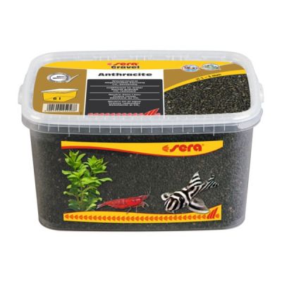 SERA GRAVEL ANTHRACITE ŻWIREK DO AKWARIUM ANTRACYTOWY 6L