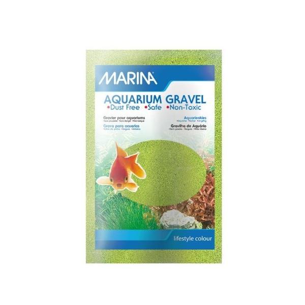 MARINA ŻWIREK DO AKWARIUM ZIELONY 1KG HAGEN