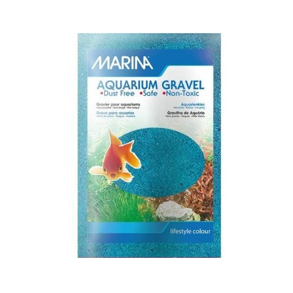 MARINA ŻWIREK DO AKWARIUM NIEBIESKI 1KG HAGEN