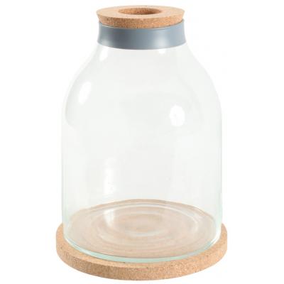 ZOLUX Akwarium Butelka LIFE 12l szary