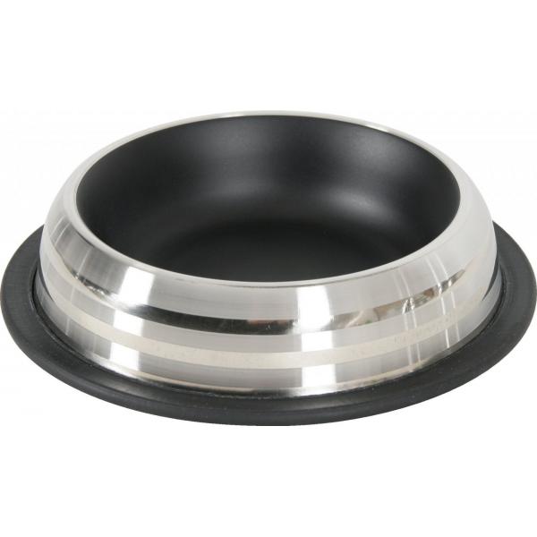 ZOLUX Miska antypoślizgowa inox MERENDA 225ml czarna