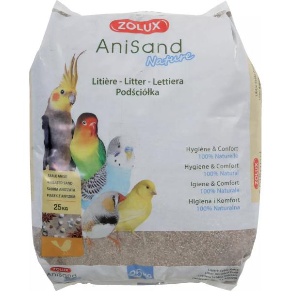 ZOLUX Piasek z anyżem AniSand Nature 25 kg