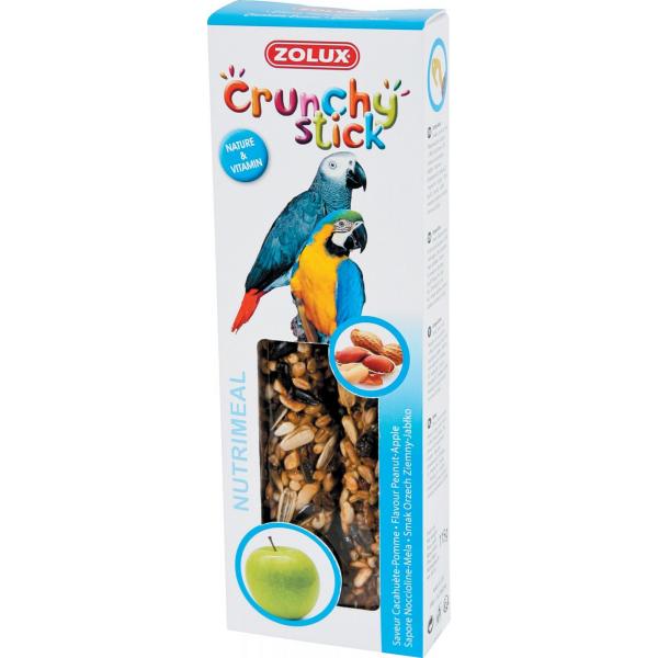 ZOLUX Crunchy Stick papuga orzech ziemny/jabłko 115g