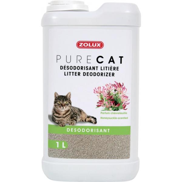 ZOLUX Dezodorant do żwirku PURECAT wiciokrzew 1l