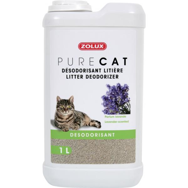 ZOLUX Dezodorant do żwirku PURECAT lawenda 1l