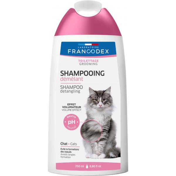 FRANCODEX Szampon 2w1 ułatwiający rozczesywanie dla kotów 250ml