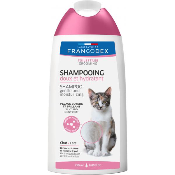 FRANCODEX Szampon łagodny zwiększający objętość, dla kotów 250ml
