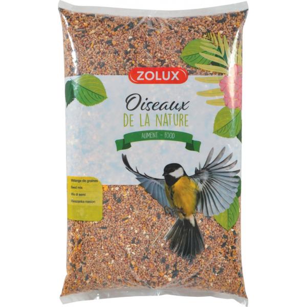 ZOLUX Mieszanka ziaren dla ptaków ogrodowych 5kg