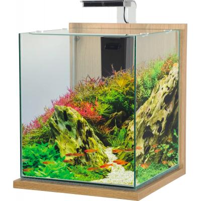 ZOLUX Zestaw akwarium JALAYA XXL 30x30x35 31,5l jasny brąz