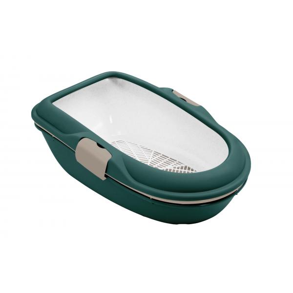 ZOLUX Kuweta FURBA z sitkiem 39x59x22 zielonobrązowy (590012VER)