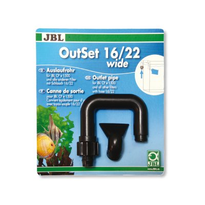 JBL OUTSET 12/16mm dysza wylotowa do filtra
