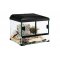Zestaw Terrarium 30x25x25 z wyposaż dla pustynnych