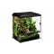 Zestaw Terrarium 30x25x35 z wyposaż dla małych węż