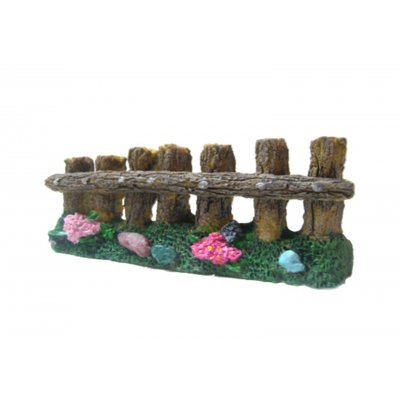 Ozdoba akwariowa PŁOT KWIATKI - 12,5 cm