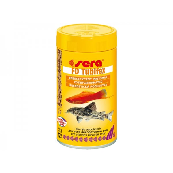 SERA FD TUBIFEX 100ml Liofilizowany tubifex pokarm
