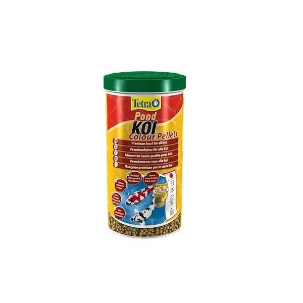 TETRA POND KOI COLOUR PELLETS 1l Granulki