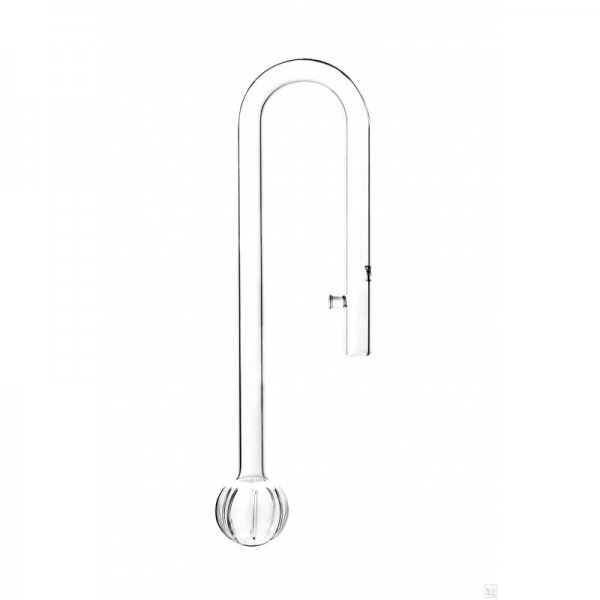 VIV Wlot szklany BALL PIPE 17mm DELIKATNY PRZEPŁYW