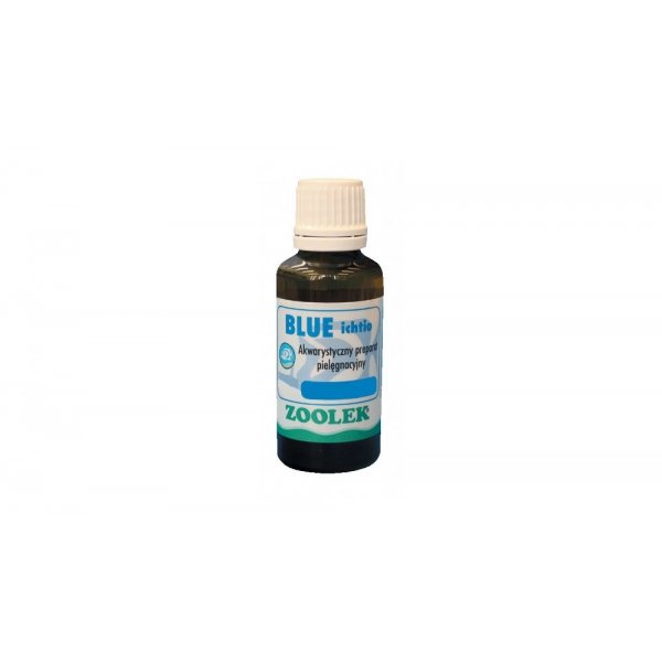 Zoolek BLUE ICHTIO 30ml Odkażanie Wody (błękit)