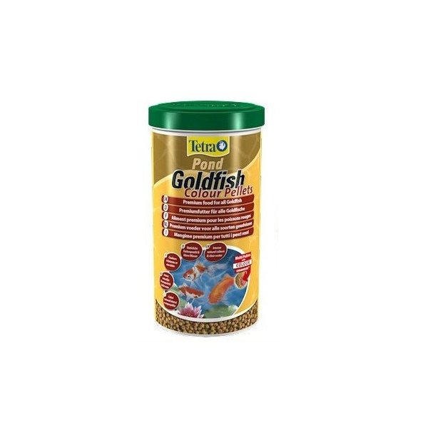 TETRA POND GOLDFISH COLOUR PELLETS 1L Pokarm