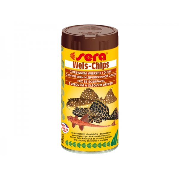 SERA WELS-CHIPS 100ml Pokarm dla Zbrojnikiów