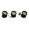 ZESTAW REFLEKTORÓW LED 3x60 led programowane 85mm