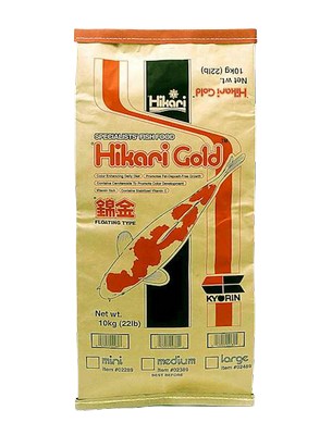 HIKARI GOLD MEDIUM 10KG POKARM DLA RYB KOI