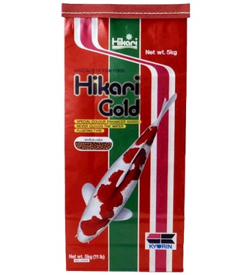 HIKARI GOLD MEDIUM 5KG POKARM DLA RYB KOI